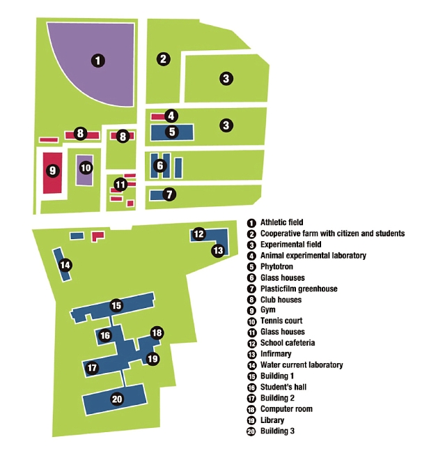 Campus map