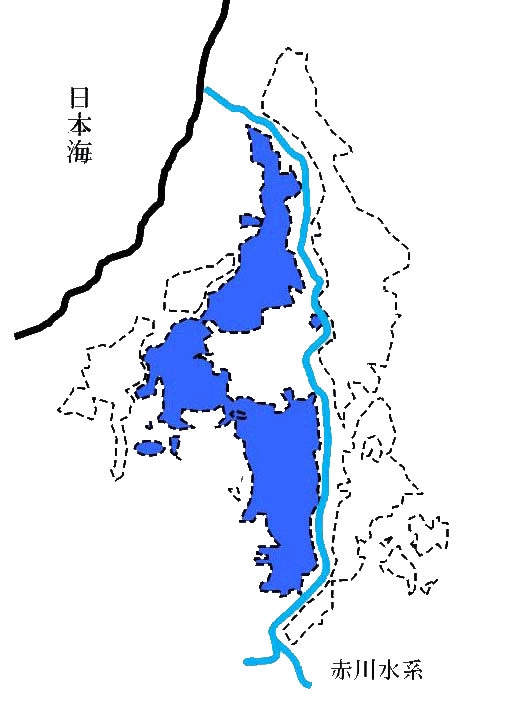 青龍寺地区図