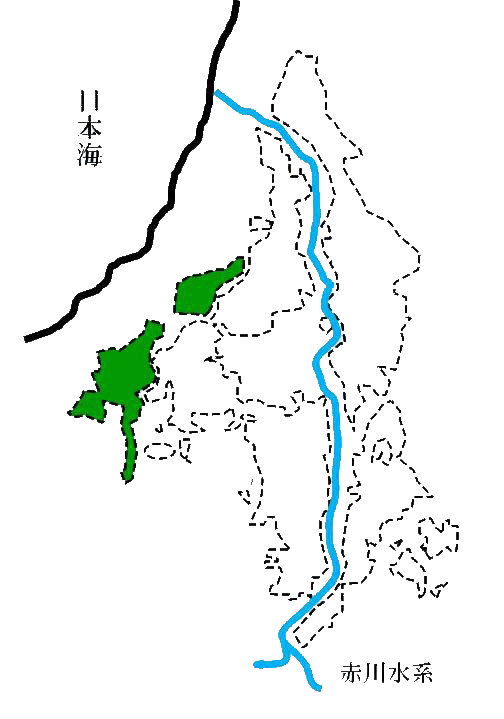谷沢地区図